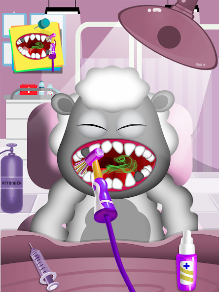 Cas de dentiste vétérinaire